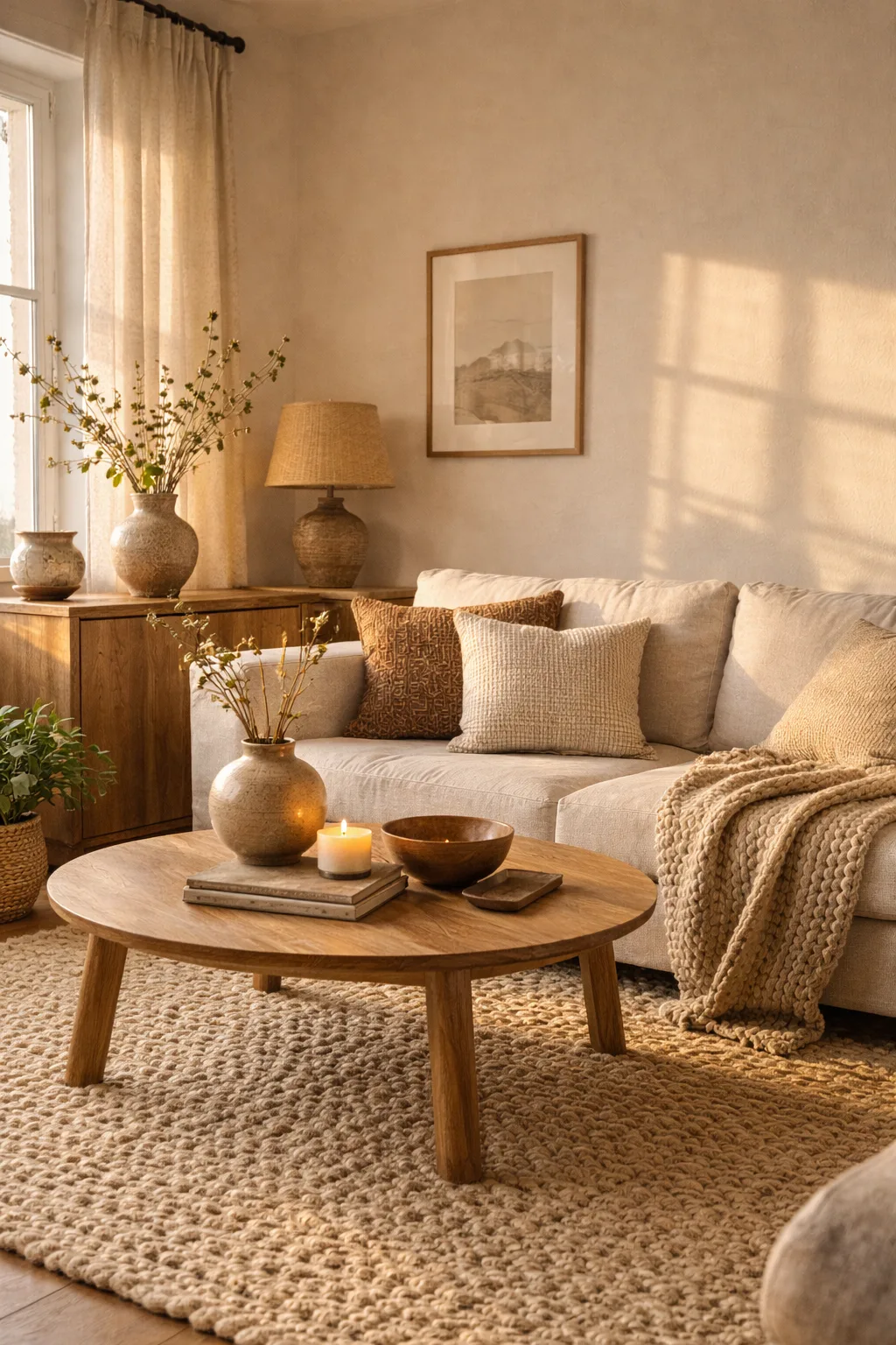 Skandinavisches Wohnzimmer