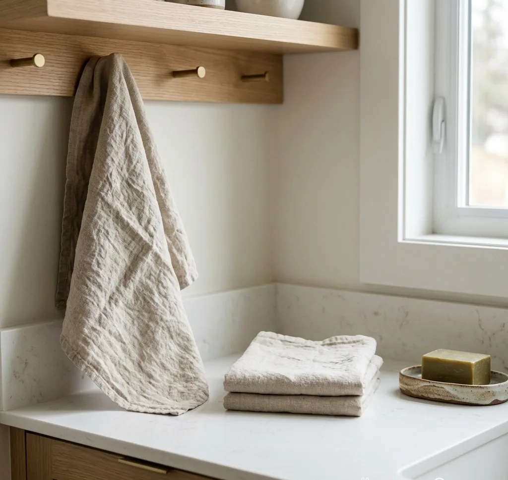 Farnberg Leinen-Geschirrtücher 3er Set